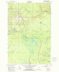 Download a high-resolution, GPS-compatible USGS topo map for Strongs, MI (1989 edition)