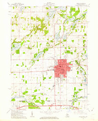 Download a high-resolution, GPS-compatible USGS topo map for Sturgis, MI (1962 edition)