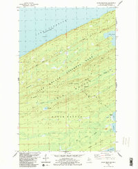Download a high-resolution, GPS-compatible USGS topo map for Sugar Mountain, MI (1986 edition)