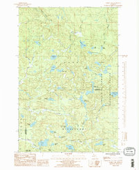 Download a high-resolution, GPS-compatible USGS topo map for Summit Lake, MI (1985 edition)
