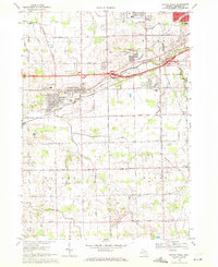 Download a high-resolution, GPS-compatible USGS topo map for Swartz Creek, MI (1971 edition)