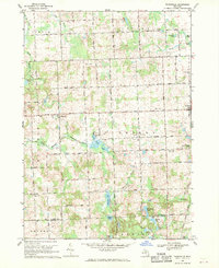 Download a high-resolution, GPS-compatible USGS topo map for Thornville, MI (1970 edition)