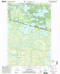 Download a high-resolution, GPS-compatible USGS topo map for Thousand Island Lake, MI (2005 edition)