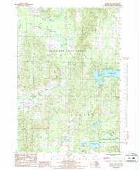 Download a high-resolution, GPS-compatible USGS topo map for Thumb Lake, MI (1986 edition)