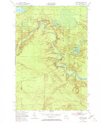 Download a high-resolution, GPS-compatible USGS topo map for Timberlost, MI (1973 edition)