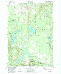 preview thumbnail of historical topo map of Otsego County, MI in 1950