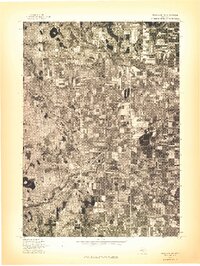 preview thumbnail of historical topo map of Muskegon County, MI in 1976