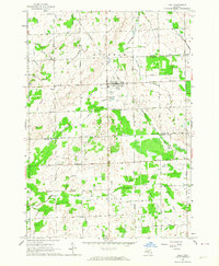 Download a high-resolution, GPS-compatible USGS topo map for Ubly, MI (1964 edition)