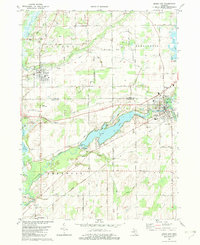 preview thumbnail of historical topo map of Union City, MI in 1982