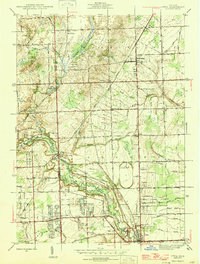 1946 Map of Utica