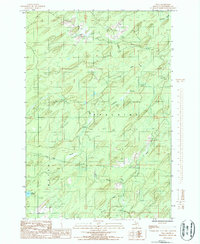 Download a high-resolution, GPS-compatible USGS topo map for Vega, MI (1986 edition)