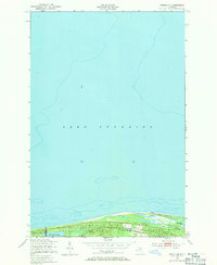 Download a high-resolution, GPS-compatible USGS topo map for Vermilion, MI (1971 edition)