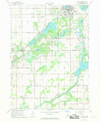 Download a high-resolution, GPS-compatible USGS topo map for Vicksburg, MI (1969 edition)