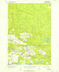 Download a high-resolution, GPS-compatible USGS topo map for Vulcan, MI (1957 edition)