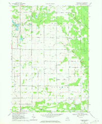 Download a high-resolution, GPS-compatible USGS topo map for Wagarville, MI (1971 edition)