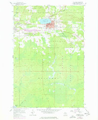 Download a high-resolution, GPS-compatible USGS topo map for Wakefield, MI (1977 edition)