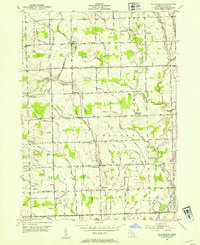 Download a high-resolution, GPS-compatible USGS topo map for Waldenburg, MI (1954 edition)