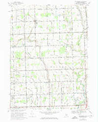 Download a high-resolution, GPS-compatible USGS topo map for Waldenburg, MI (1974 edition)