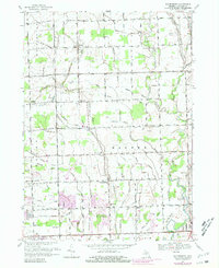 Download a high-resolution, GPS-compatible USGS topo map for Waldenburg, MI (1981 edition)
