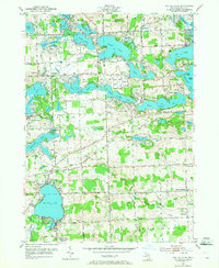 Download a high-resolution, GPS-compatible USGS topo map for Walled Lake, MI (1965 edition)