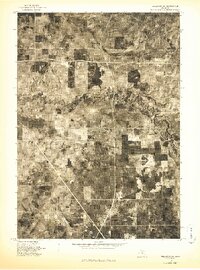 preview thumbnail of historical topo map of Wexford County, MI in 1976