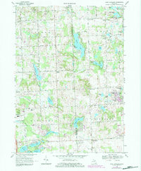Download a high-resolution, GPS-compatible USGS topo map for West Highland, MI (1984 edition)