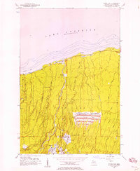 Download a high-resolution, GPS-compatible USGS topo map for White Pine, MI (1969 edition)