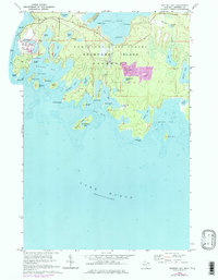 Download a high-resolution, GPS-compatible USGS topo map for Whitney Bay, MI (1978 edition)