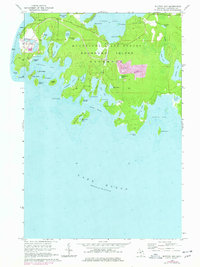 Download a high-resolution, GPS-compatible USGS topo map for Whitney Bay, MI (1978 edition)