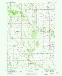 Download a high-resolution, GPS-compatible USGS topo map for Willard, MI (1974 edition)