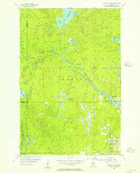 Download a high-resolution, GPS-compatible USGS topo map for Witch Lake NE, MI (1956 edition)