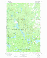 Download a high-resolution, GPS-compatible USGS topo map for Witch Lake, MI (1974 edition)