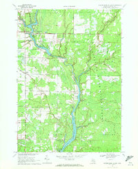 Download a high-resolution, GPS-compatible USGS topo map for Wooden Shoe Village, MI (1972 edition)
