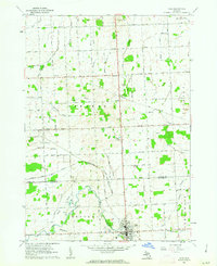 Download a high-resolution, GPS-compatible USGS topo map for Yale, MI (1963 edition)