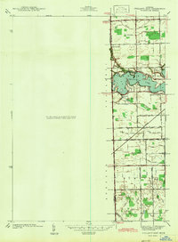 1942 Map of Ypsilanti, MI