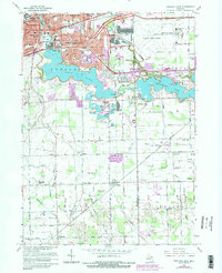 Download a high-resolution, GPS-compatible USGS topo map for Ypsilanti East, MI (1989 edition)