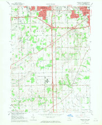 Download a high-resolution, GPS-compatible USGS topo map for Ypsilanti West, MI (1969 edition)