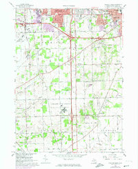 Download a high-resolution, GPS-compatible USGS topo map for Ypsilanti West, MI (1974 edition)