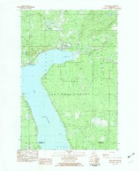 Download a high-resolution, GPS-compatible USGS topo map for Bergland, MI (1983 edition)
