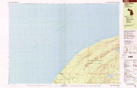 preview thumbnail of historical topo map of Ontonagon County, MI in 1994