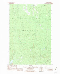 Download a high-resolution, GPS-compatible USGS topo map for Cup Lake, MI (1983 edition)