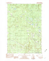 Download a high-resolution, GPS-compatible USGS topo map for Echo Lake, MI (1983 edition)