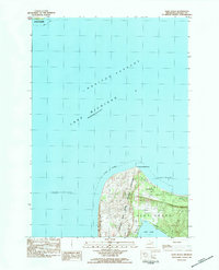 Download a high-resolution, GPS-compatible USGS topo map for Glen Haven, MI (1984 edition)