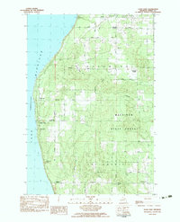 Download a high-resolution, GPS-compatible USGS topo map for Good Hart, MI (1983 edition)
