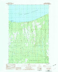 Download a high-resolution, GPS-compatible USGS topo map for Green, MI (1983 edition)