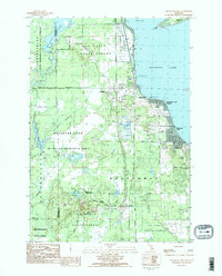 Download a high-resolution, GPS-compatible USGS topo map for Houghton Lake, MI (1984 edition)