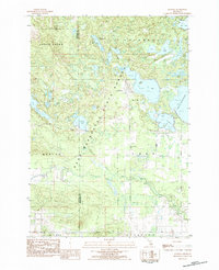 Download a high-resolution, GPS-compatible USGS topo map for Jennings, MI (1984 edition)
