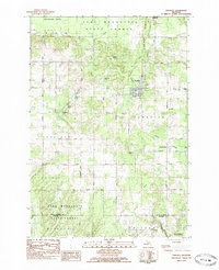 Download a high-resolution, GPS-compatible USGS topo map for Kingsley, MI (1984 edition)