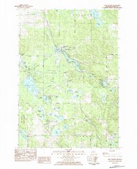 Download a high-resolution, GPS-compatible USGS topo map for Lake George, MI (1984 edition)