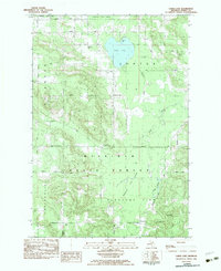 Download a high-resolution, GPS-compatible USGS topo map for Larks Lake, MI (1983 edition)